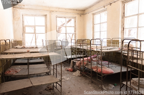 Image of Abandoned nursery at Chernobyl