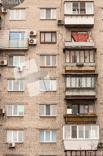 Image of Old residential building