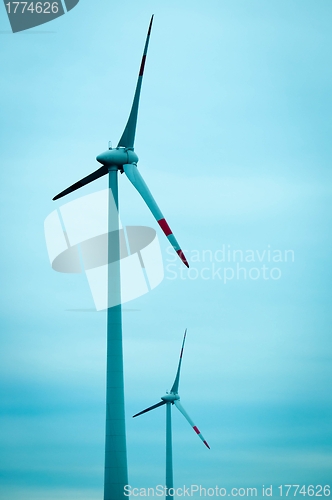 Image of Air turbine against sky