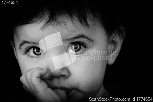 Image of Closeup of a child