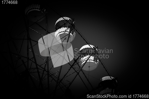 Image of The Ferris Wheel in Pripyat, Chernobyl 2012 March