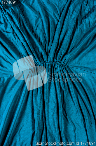 Image of Abstract blue texture closeup