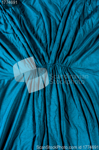 Image of Abstract blue texture closeup