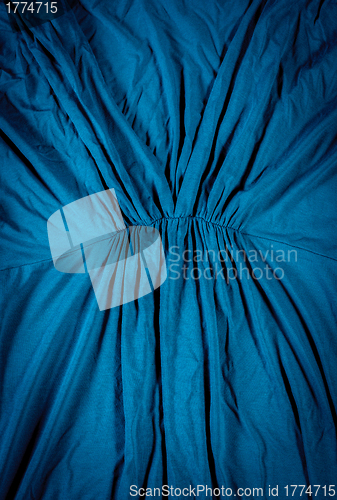 Image of Abstract blue texture closeup