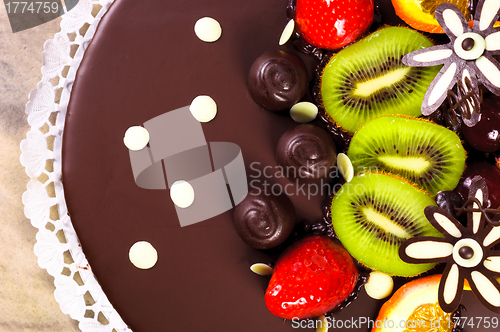 Image of Top of a cake