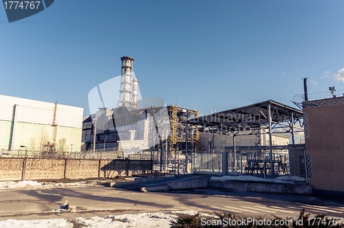 Image of The Chernobyl Nuclear Power plant, 2012 March