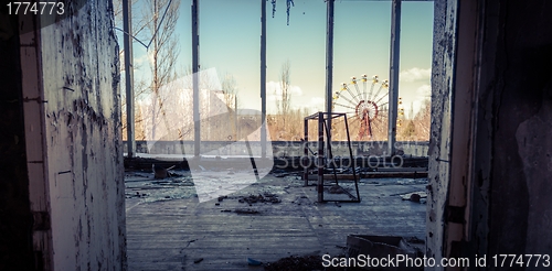 Image of Abandoned room in chernobyl 2012