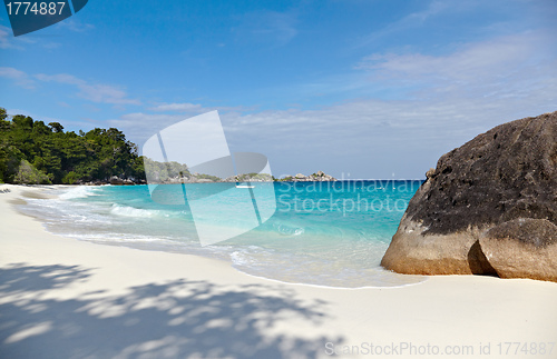 Image of Boulders and ocean