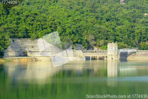 Image of dam in hongkong