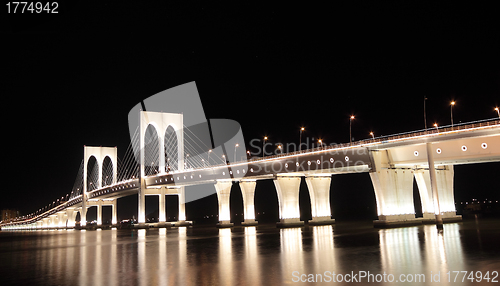 Image of Sai Van bridge in Macau 