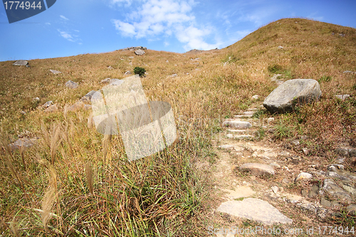 Image of Stone path in the mountains