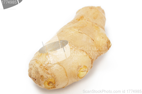 Image of ginger isolated on white background 