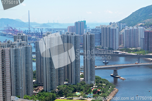 Image of Hong Kong modern city