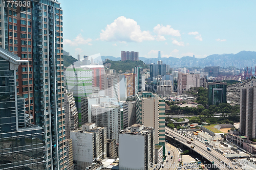 Image of Hong Kong modern city