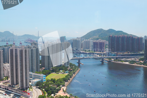 Image of Hong Kong modern city