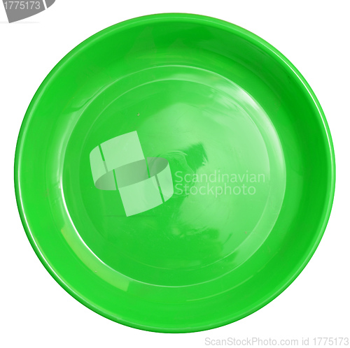 Image of green plate