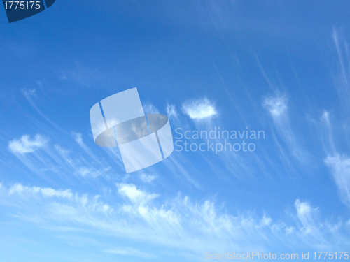 Image of blue sky