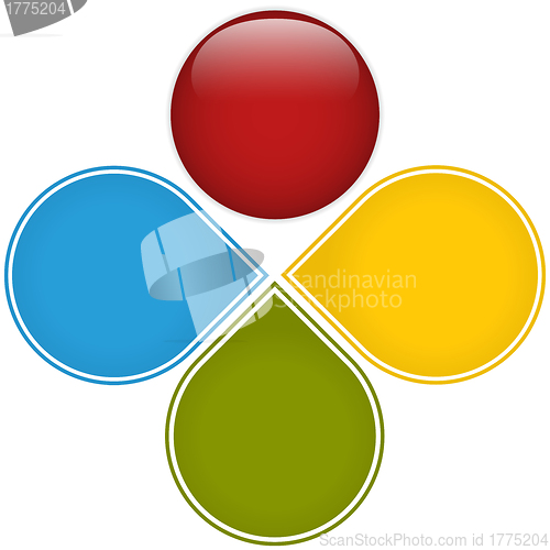 Image of Colorful Business Diagram Glossy