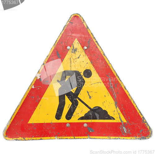 Image of Roadworks sign