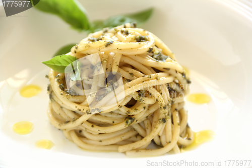 Image of Spaghetti With Pesto 