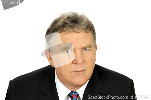 Image of Mistrusting Businessman