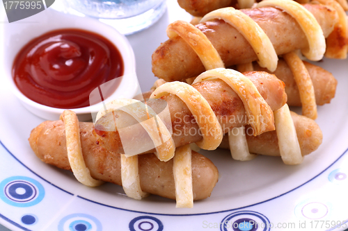 Image of Pastry Chicken Sausages