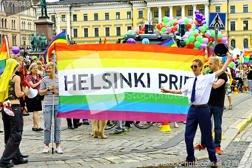 Image of Helsinki Pride gay parade