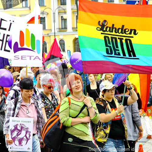 Image of Helsinki Pride gay parade