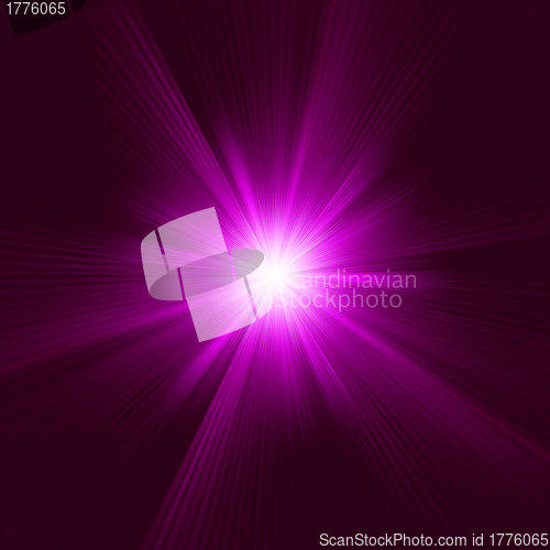 Image of Purple abstract explosion. EPS 8