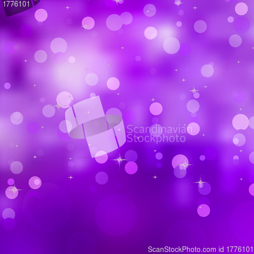 Image of Purple bokeh background. EPS 8
