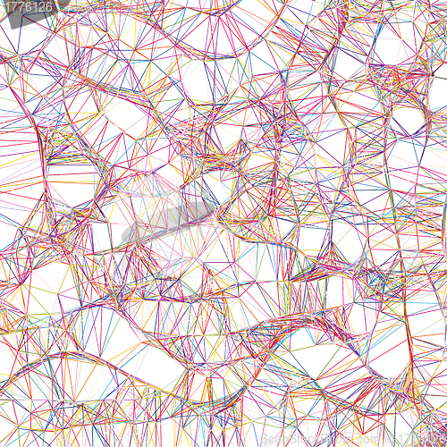 Image of Abstract Colorful lines on neutral. EPS 8