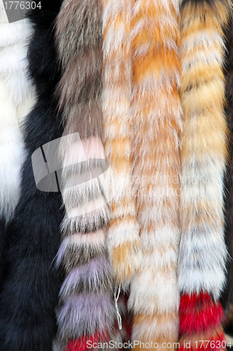 Image of Fur shawl