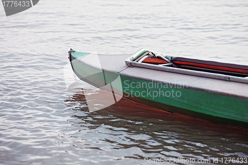 Image of Canoe on still water