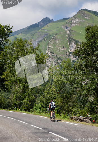 Image of Lonely Amateur Cyclist