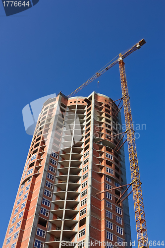 Image of Construction of skyscraper