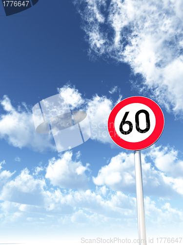 Image of speed limit