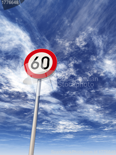 Image of speed limit