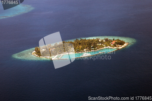 Image of Atoll in the Maldives