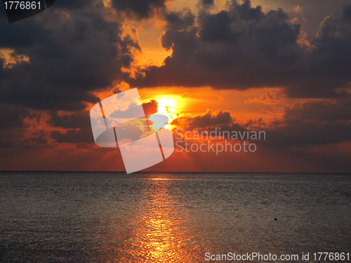 Image of Setting sun