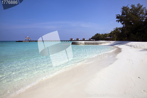 Image of Holiday resort beach