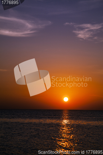 Image of Setting sun