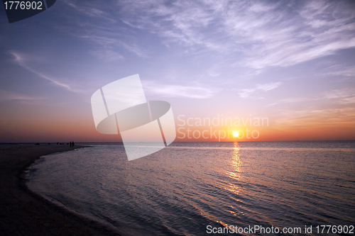 Image of Setting sun