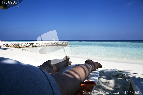 Image of Relaxing on the beach