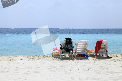 Image of Beach chairs