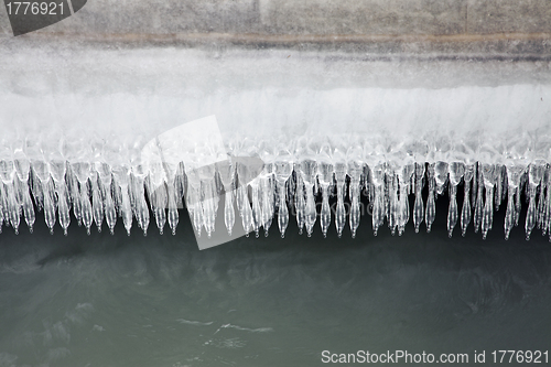 Image of Freeze on the water