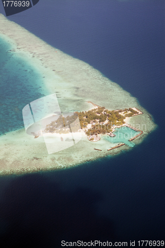 Image of Atoll in the Maldives