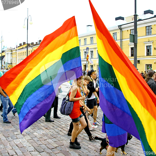 Image of Helsinki Pride gay parade