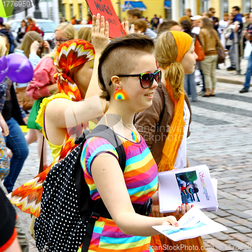 Image of Helsinki Pride gay parade