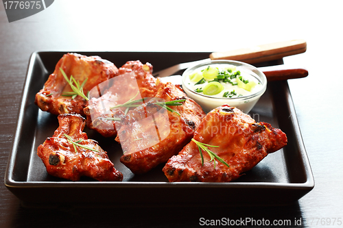 Image of Spare ribs with sour cream