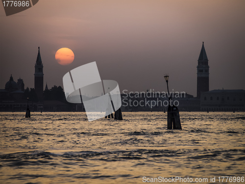 Image of Sunset Venice Italy